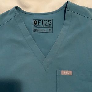 FIGS LIMITED EDITION hydro-green scrub top!